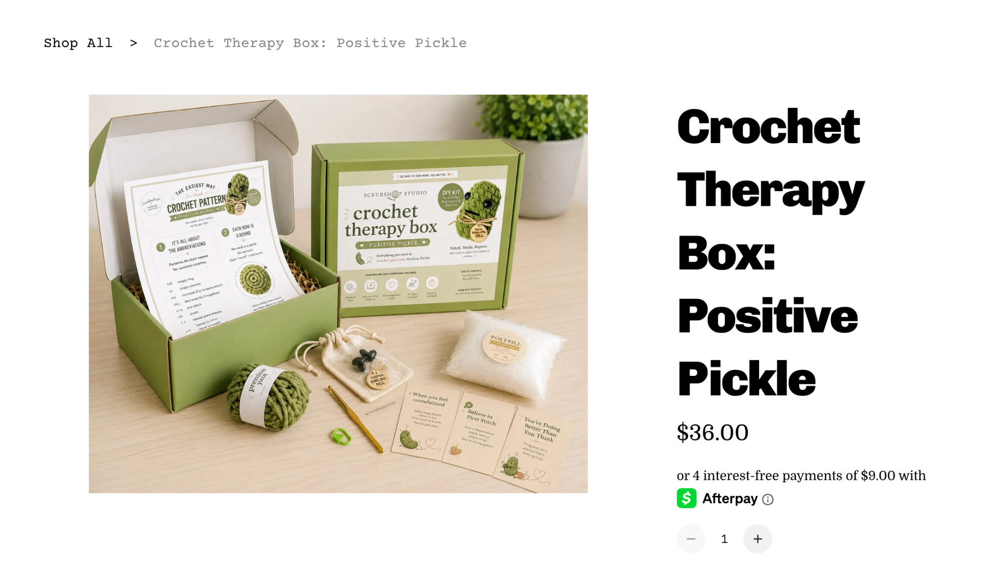 ScrubShopStudio online product page